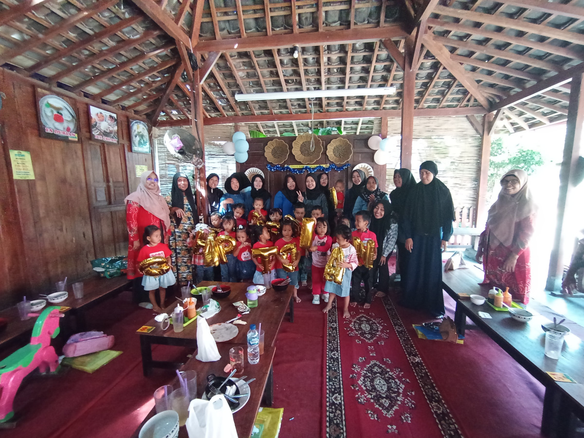 Tutup tahun SPS Srikoyo dusun Koroulon kidul