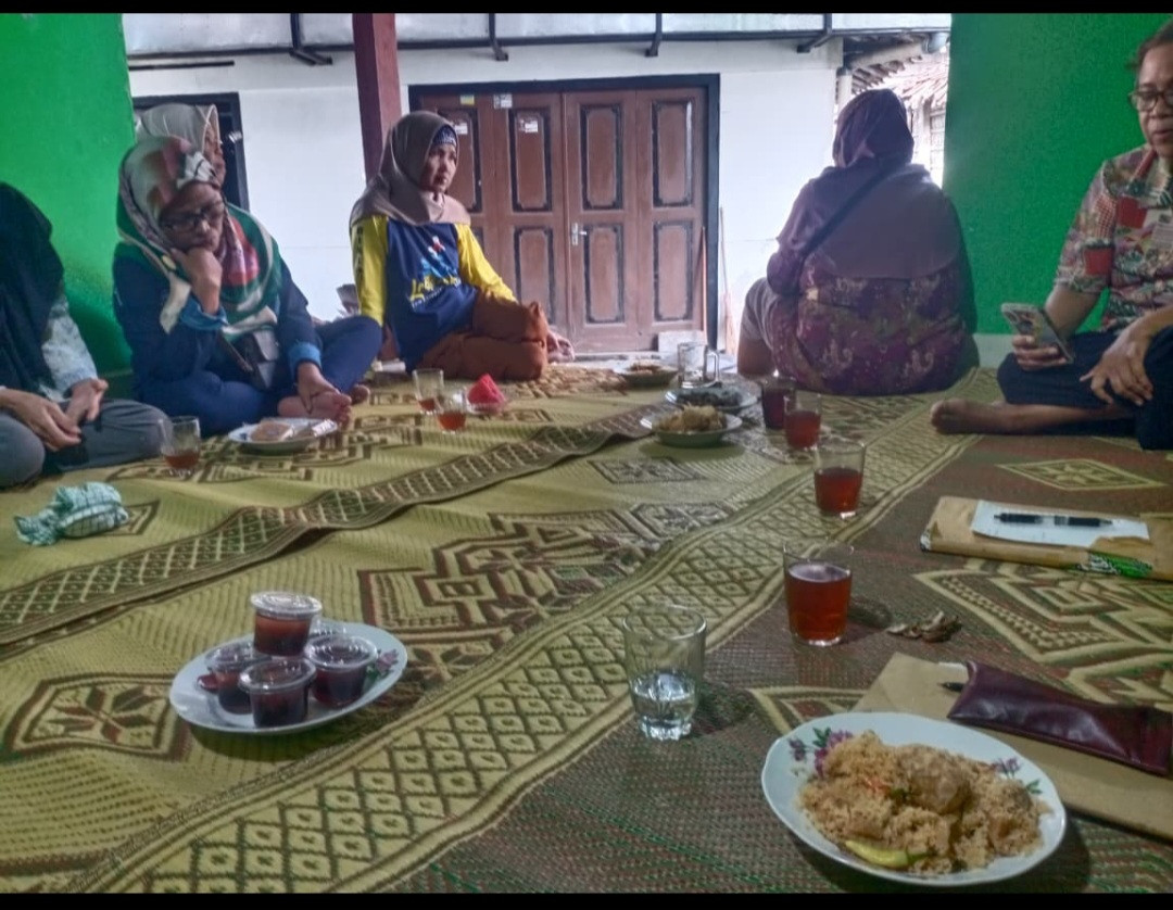 Pertemuan KWT Mawar Handayani dusun Kalibulus
