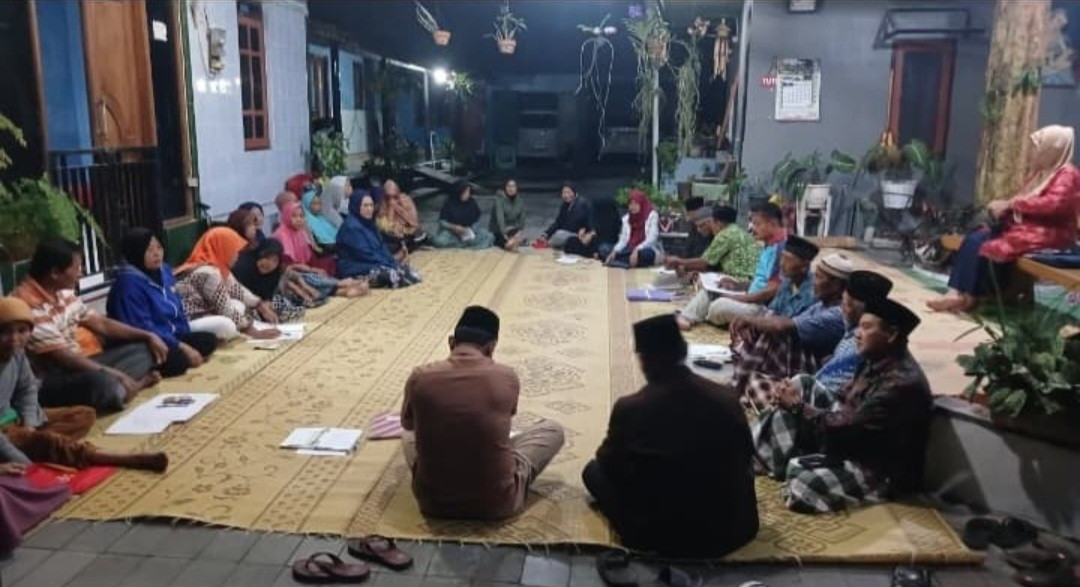 Pertemuan campursari dusun Kalibulus