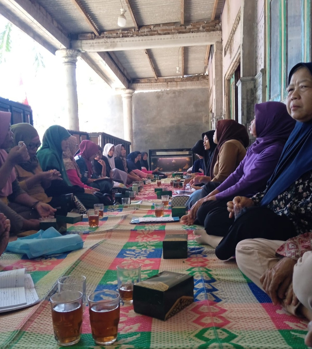 Pertemuan PKK RT 03 dusun Kalibulus