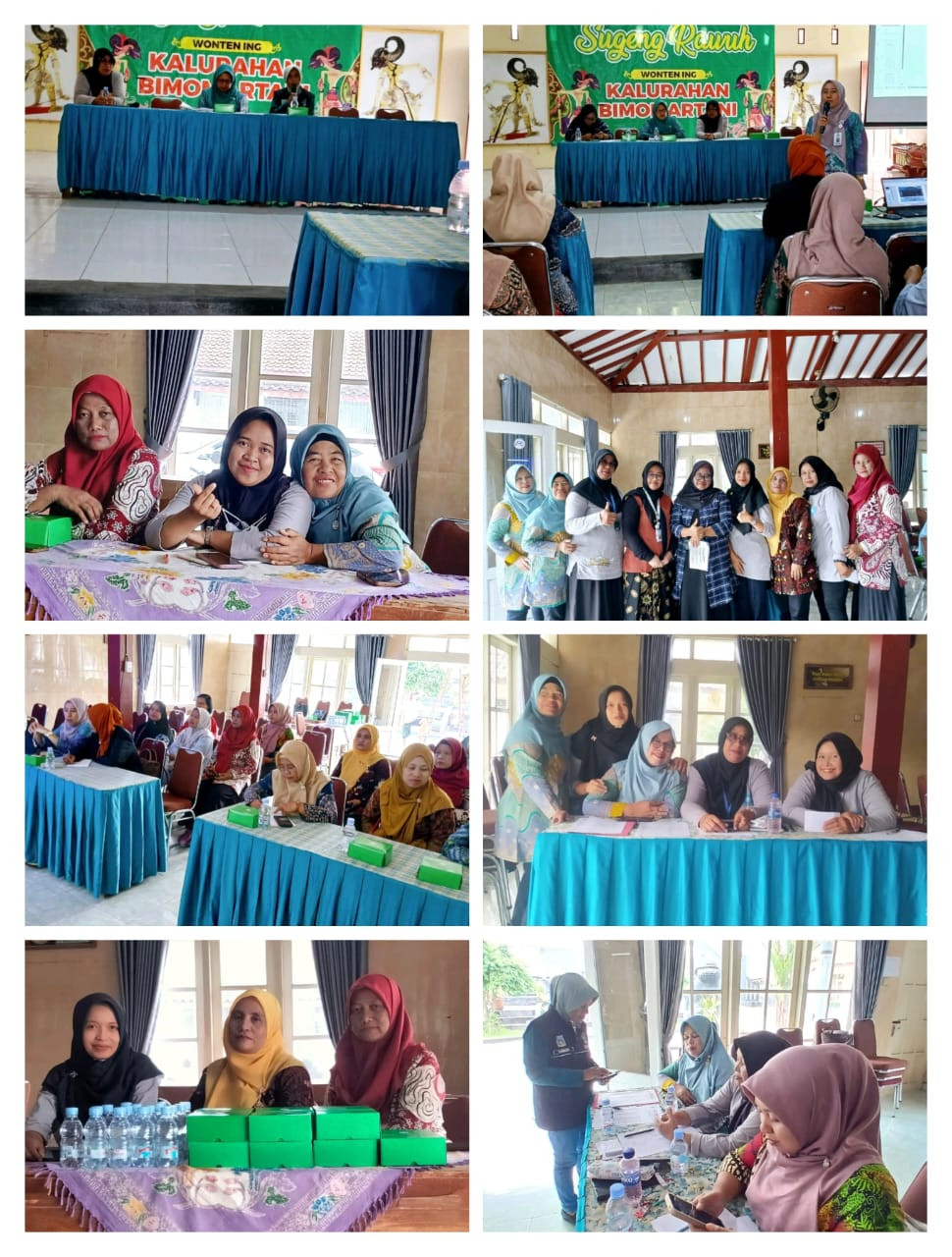 KADER PADUKUHAN MACANAN MENGIKUTI SOSIALISASI MENUJU KELUARGA SEHAT BERKUALITAS