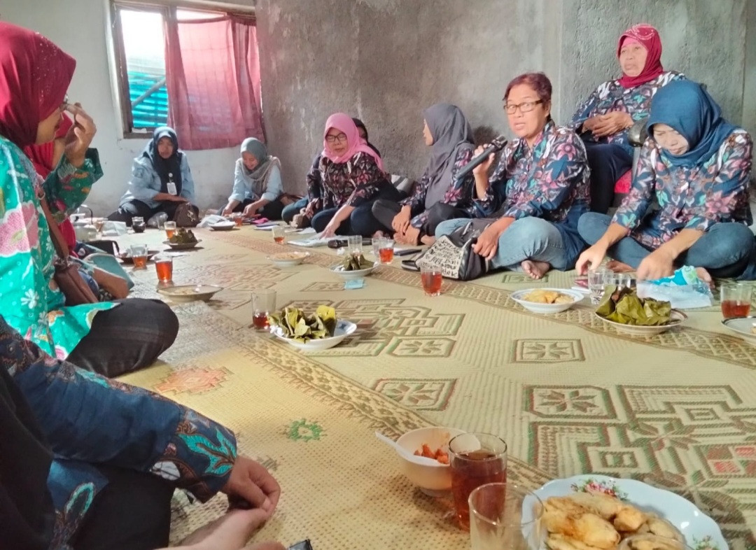 Pertemuan rutin KWT Mawar Handayani Padukuhan Kalibulus