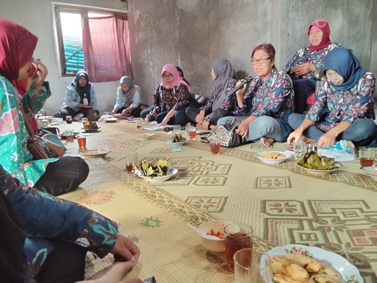 Pertemuan rutin kwt mawar Handayani