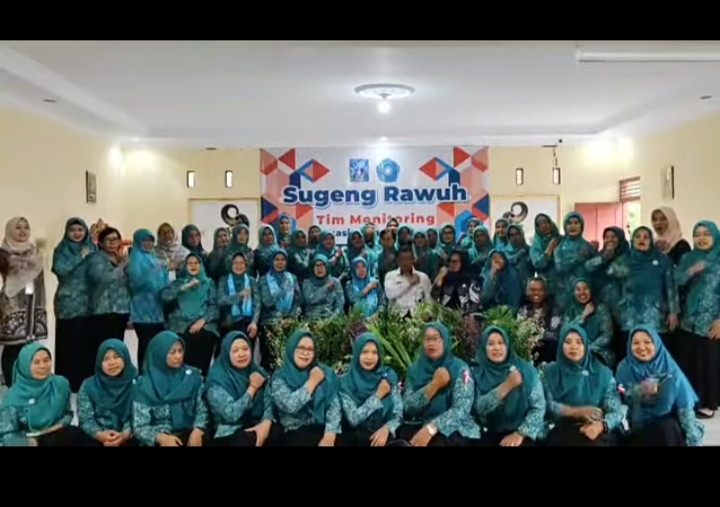 Kader Kragilan mengikuti lomba Pokja