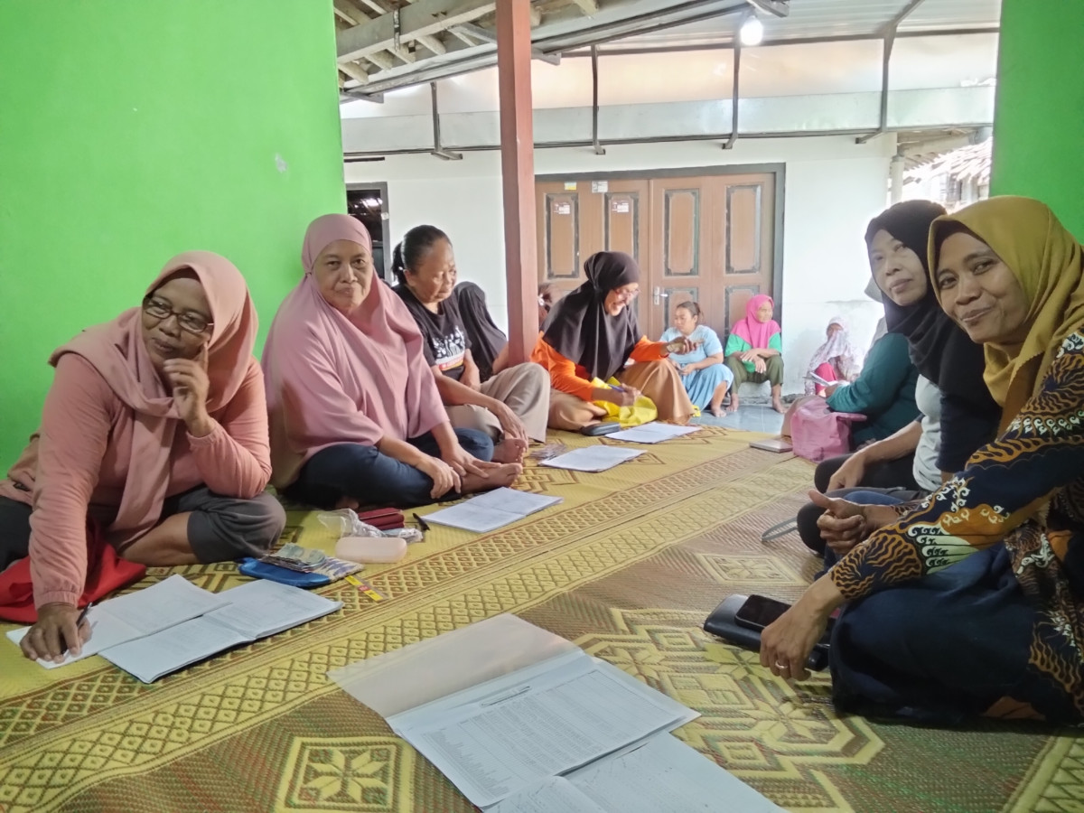 Pertemuan rutin PKK RT 01 RW 05