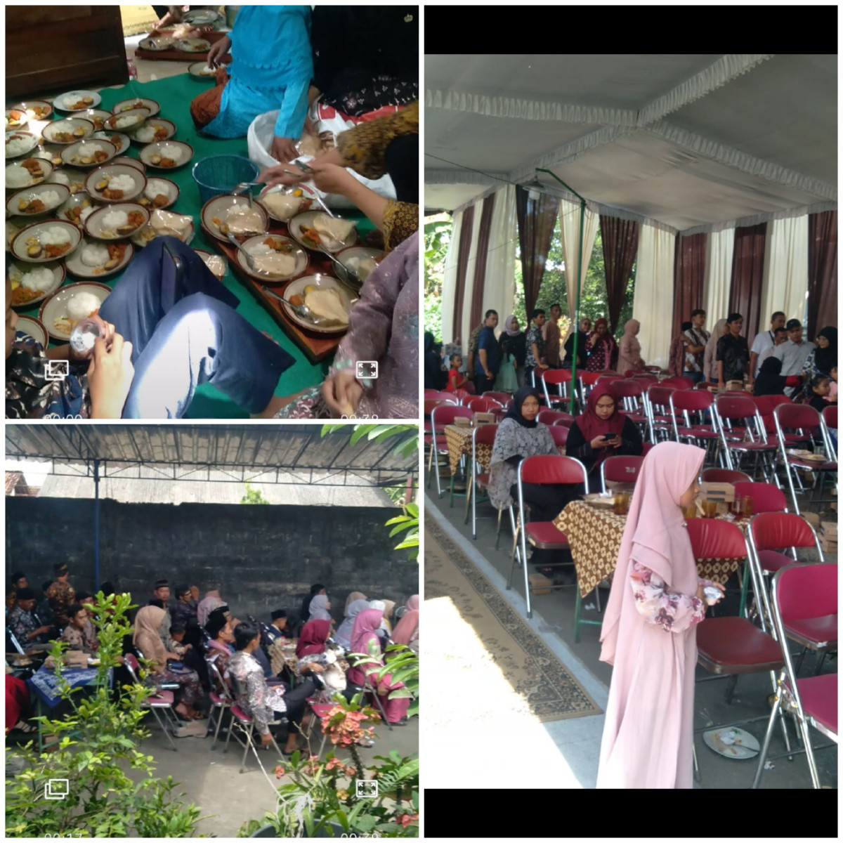 Hajatan pernikhn warga cokrogaten