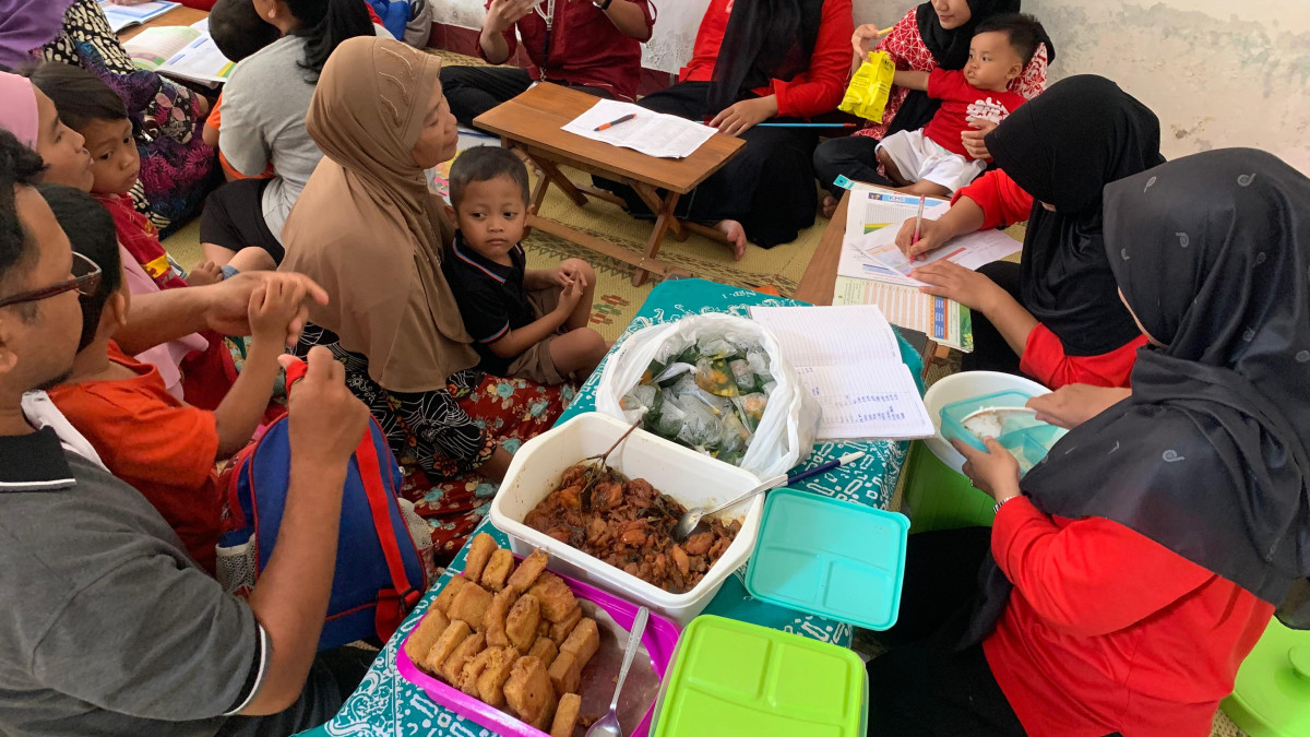 Pmt dahsyat posyandu pisang cokrogaten