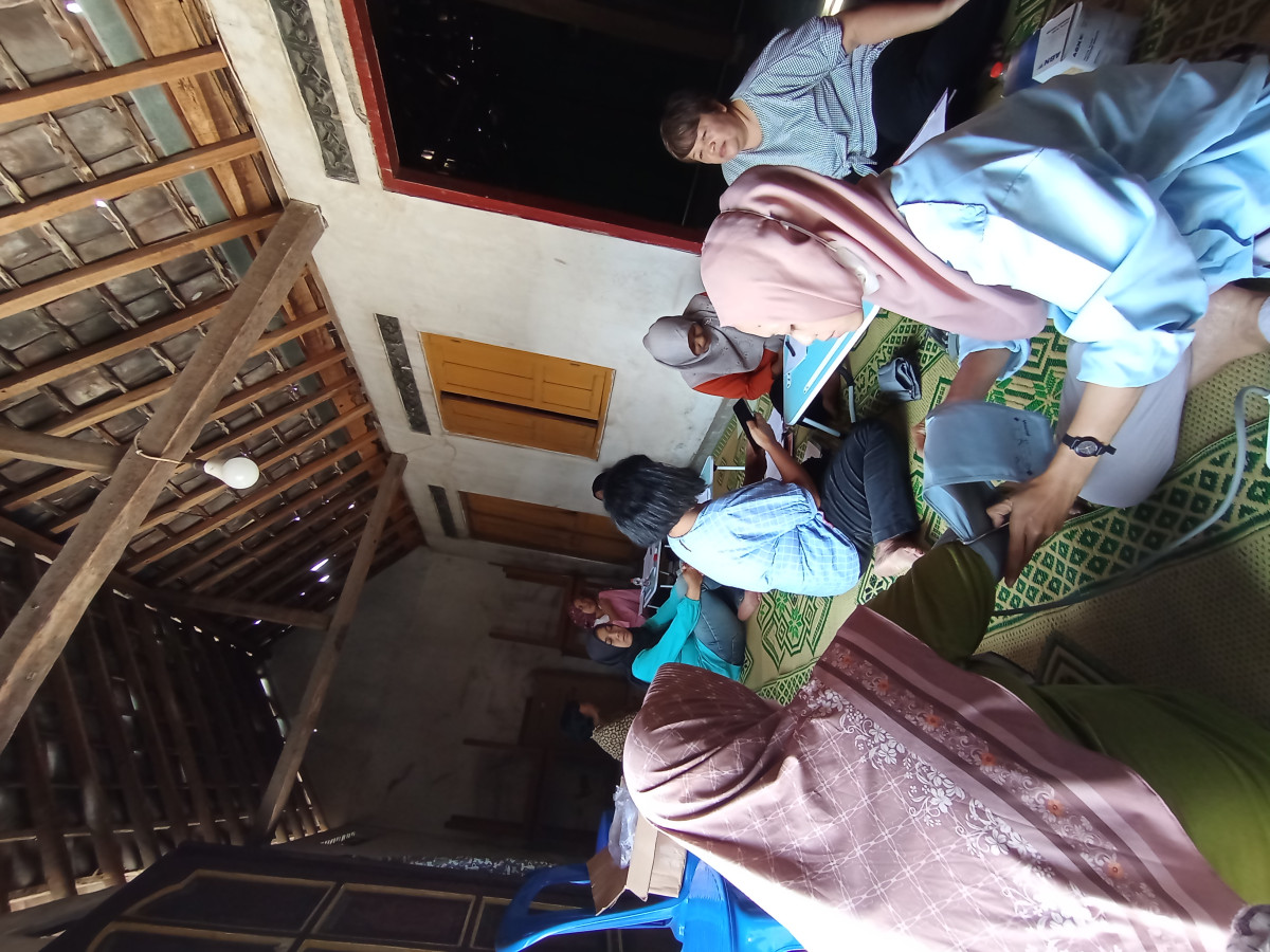 posyandu lansia madukoro dusun koroulon kidul