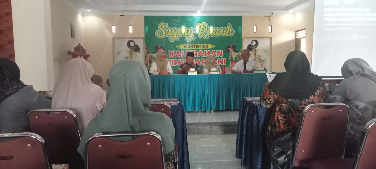 Kader Kragilan bimbingan teknis Pokja kabupaten sehat