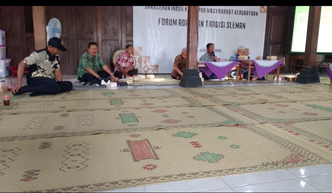 Kader Padukuhan Kalibulus mengikuti Sarasehan Induk Kelompok Masyarakat Kebudayaan