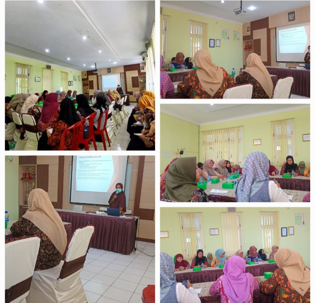 Kader Padukuhan Kalibulus mengikuti pertemuan kader bulanan