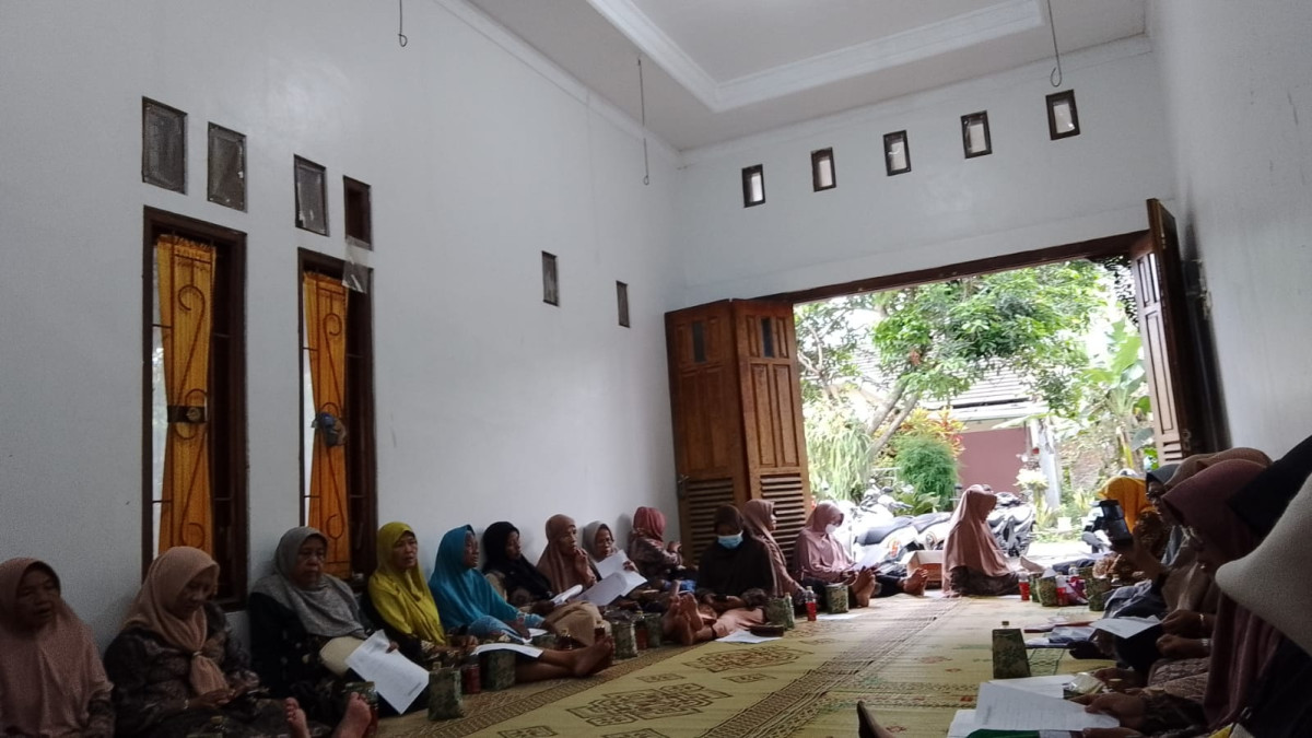 pertemuan kelompok.pkk pasukuhan Banjarharjo
