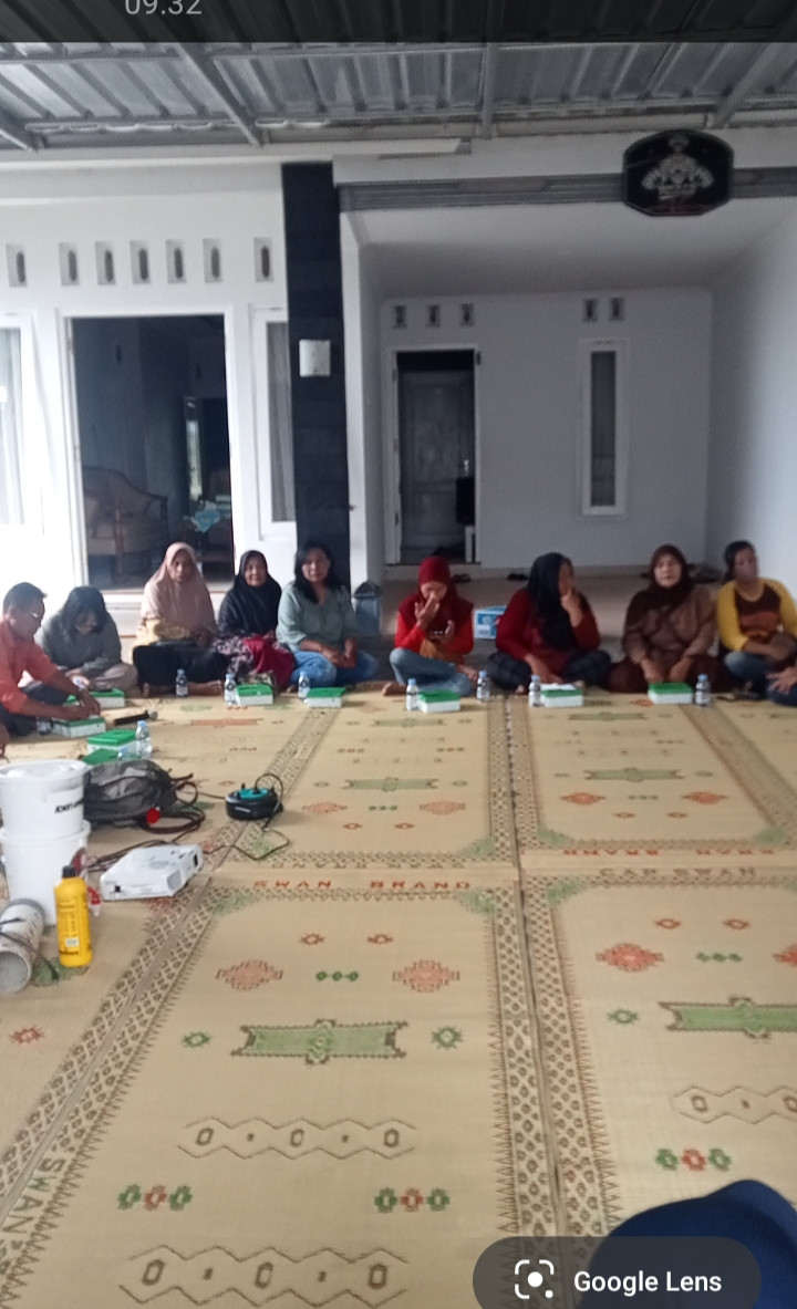 Pembinaan pemilahan sampah di ped Kragilan