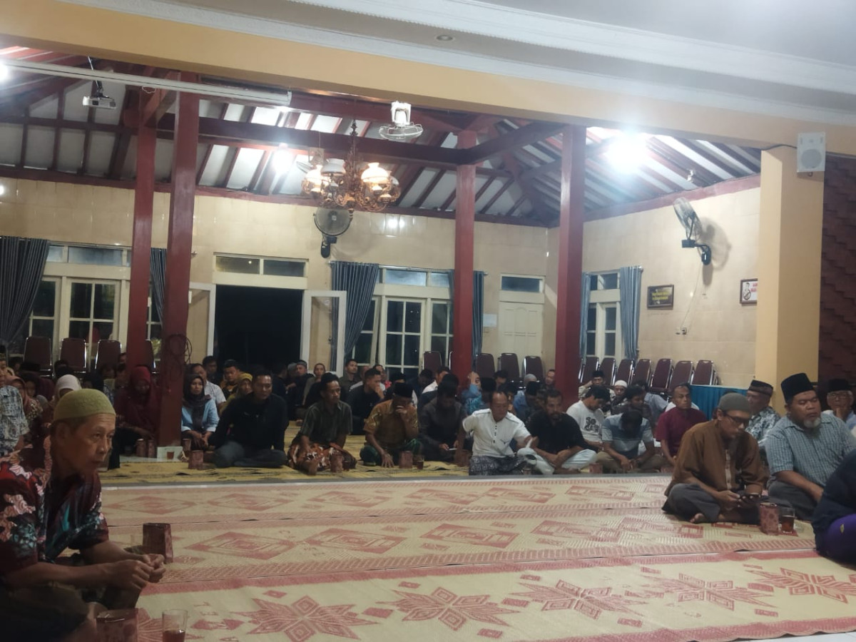 Rapat kring Dusun Koroulon Kidul