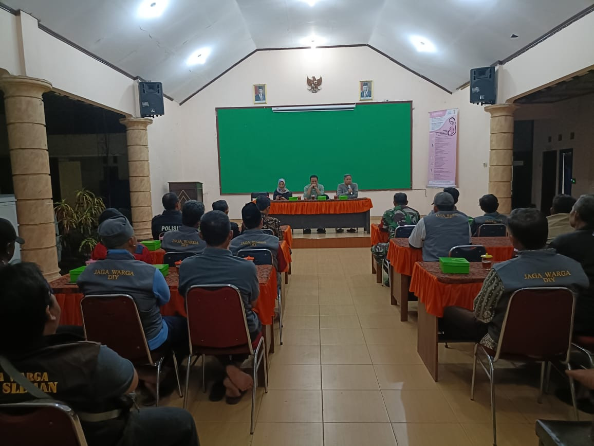 Pembinaan Jaga Warga Kalurahan Widodomartani
