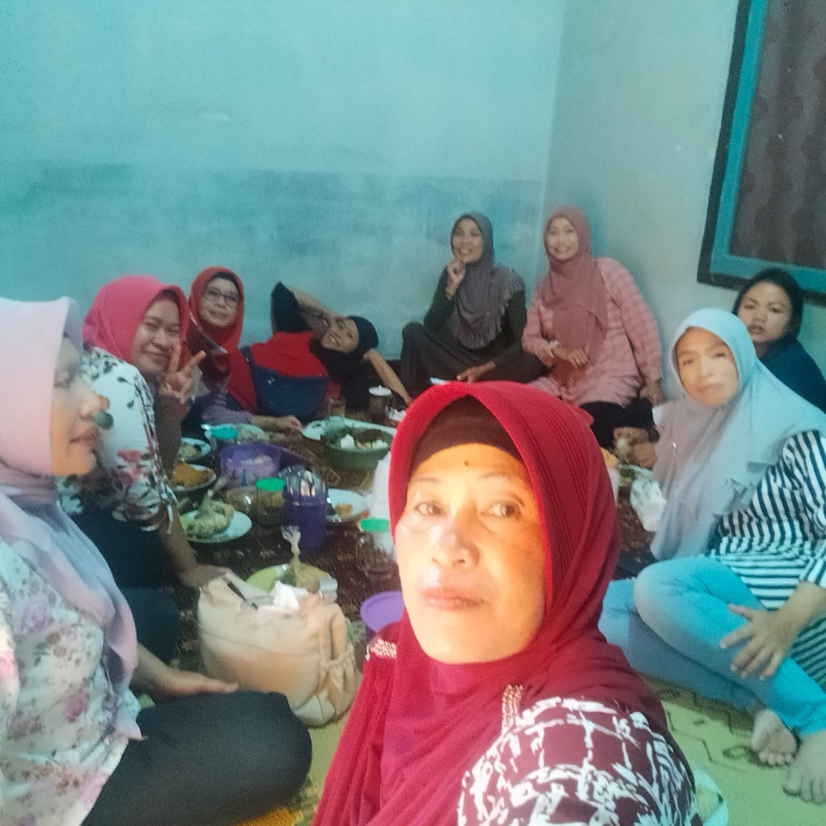 Pertemuan rutin instruktur senam kap.ngemplak