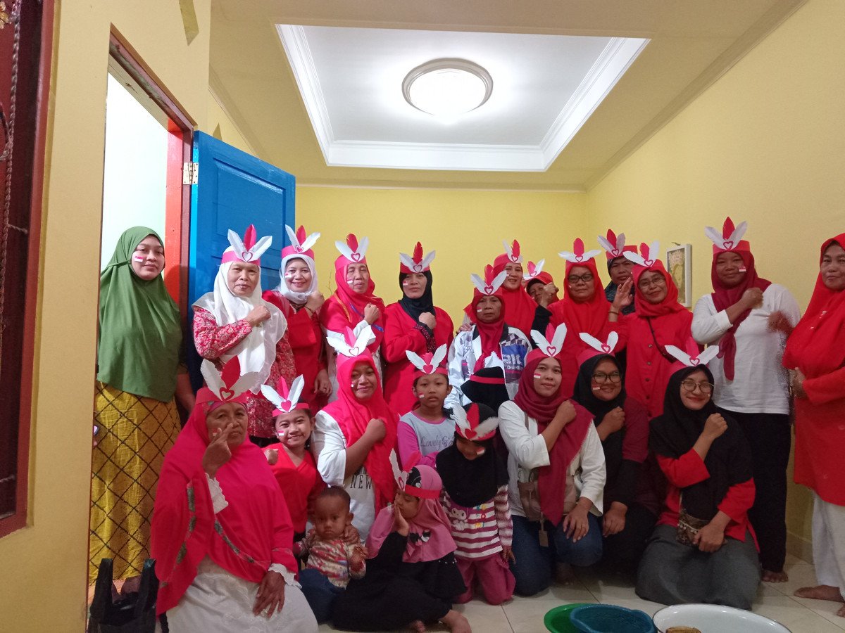 Tirakatan HuT RI 79 warga rt 07 pucangan