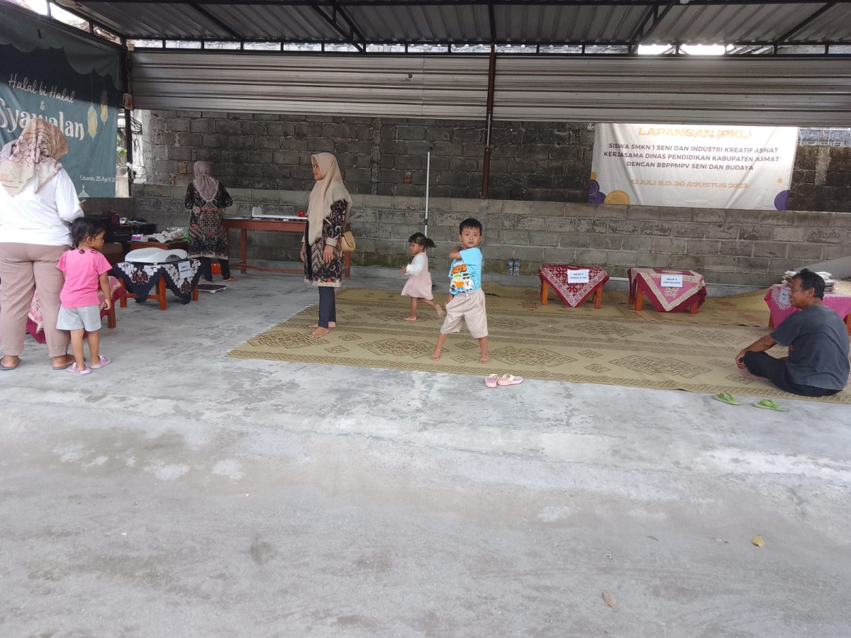 Posyandu  Balita ds Pucangan pembagian vit A