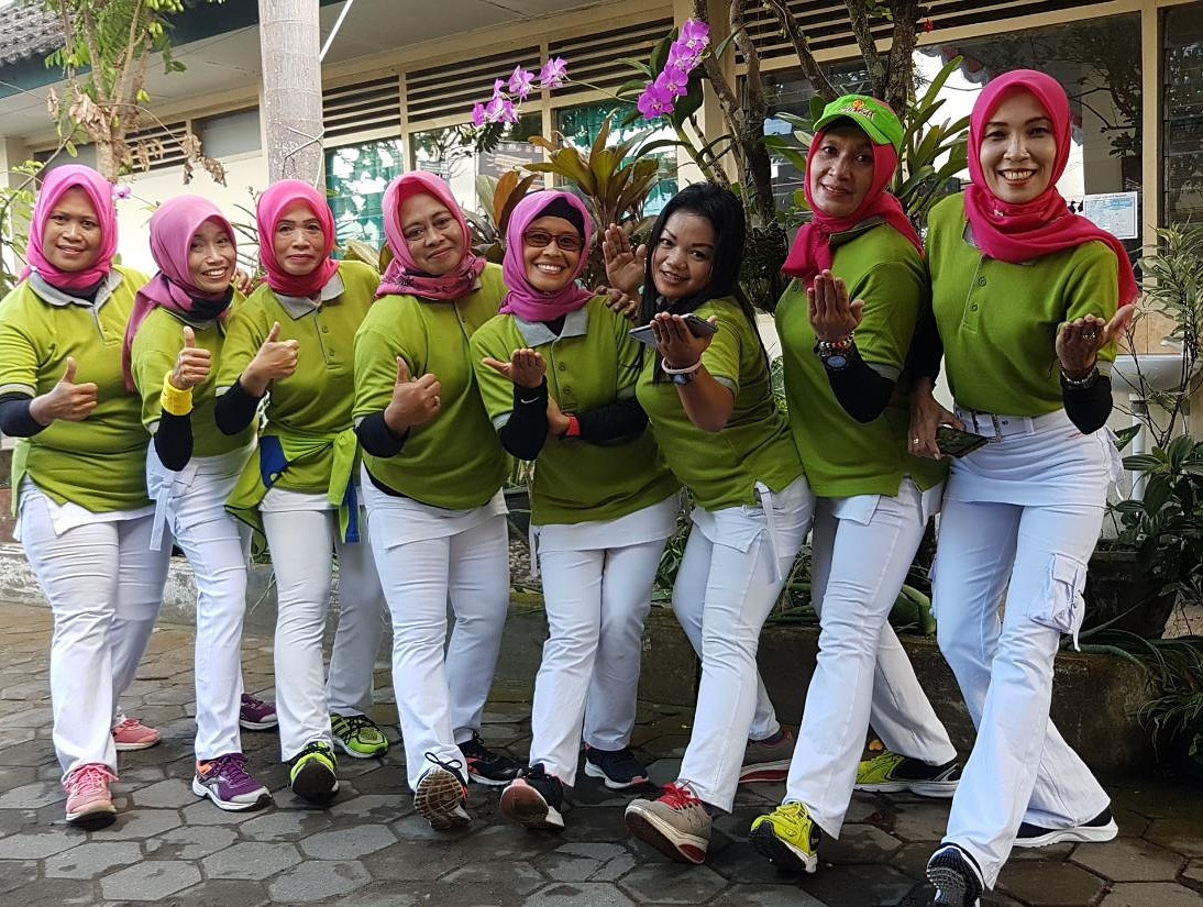 Koordinasi senam masal di kapanewon