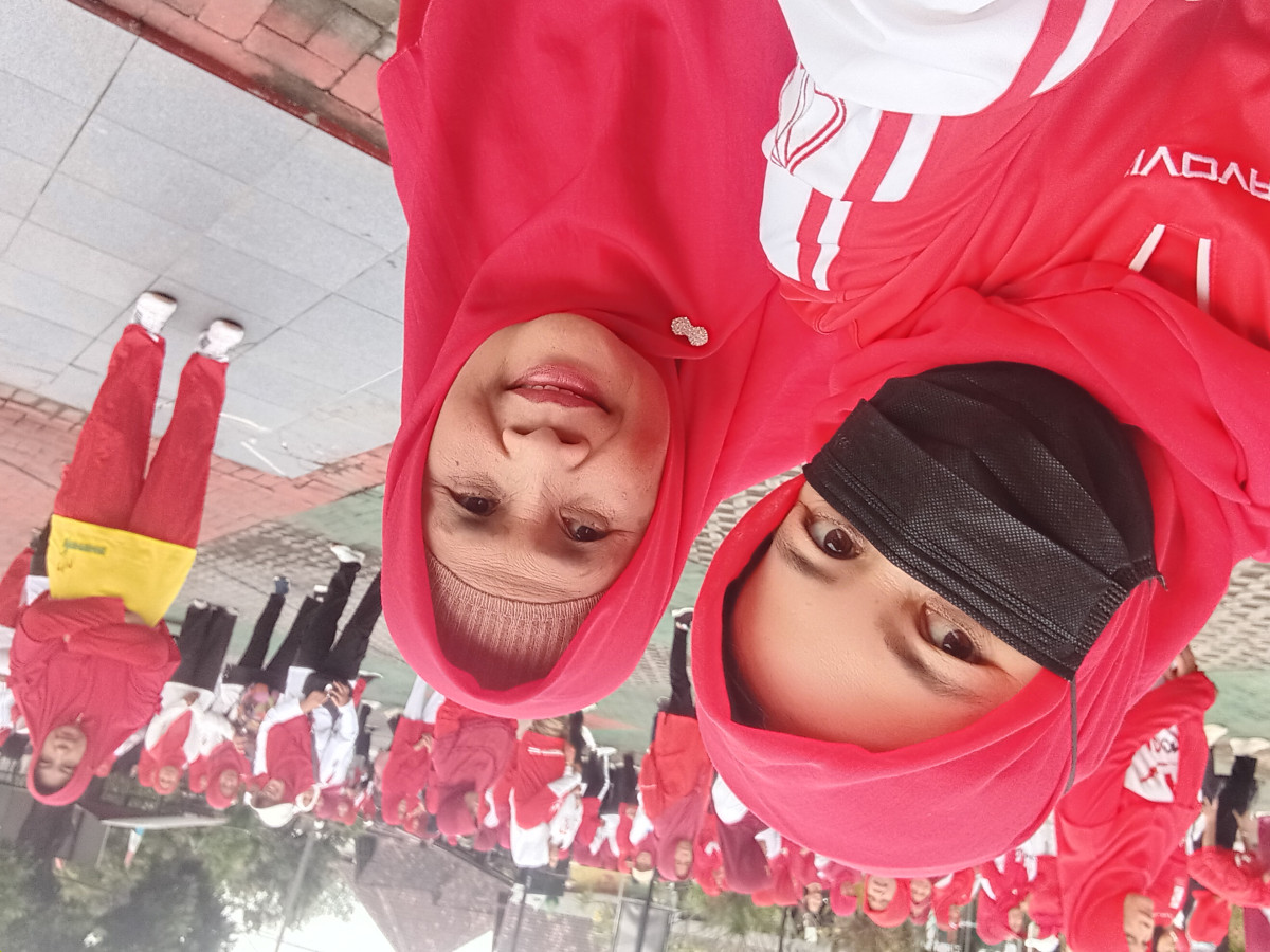 Senam masal kapanewon Ngemplak Hut RI 79