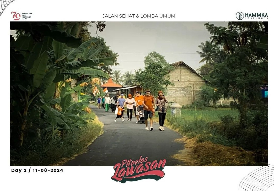 Aneka kegiatan semarak Kemerdekaan RI ke 79 Dusun Kwadungan