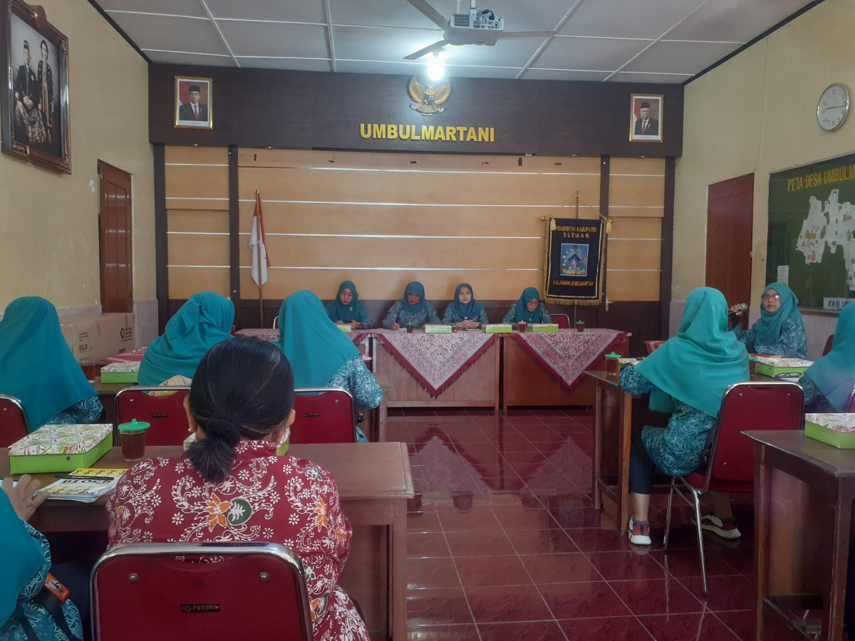 Pertemuan Rutin PKK Kapanewon Ngemplak