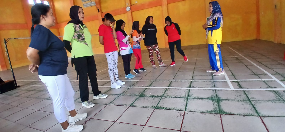 Brifing sebelum latihan