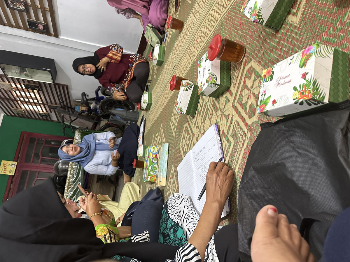 Arisan absari kelompok 1 di padukuhan klancingan