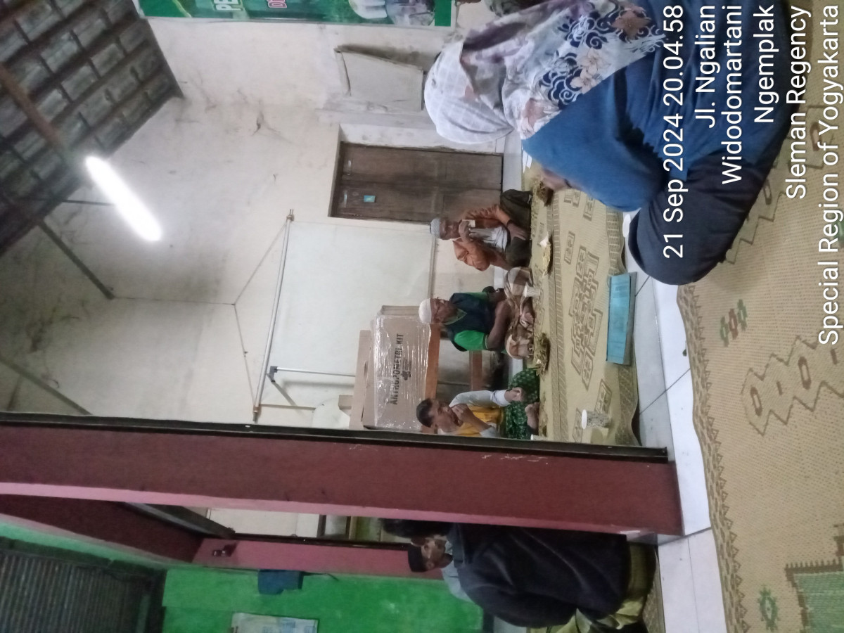 Pertemuan jaga warga ngalian