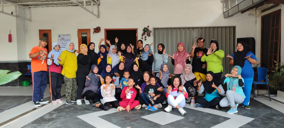 Senam sesi ke 2 Minggu pagi