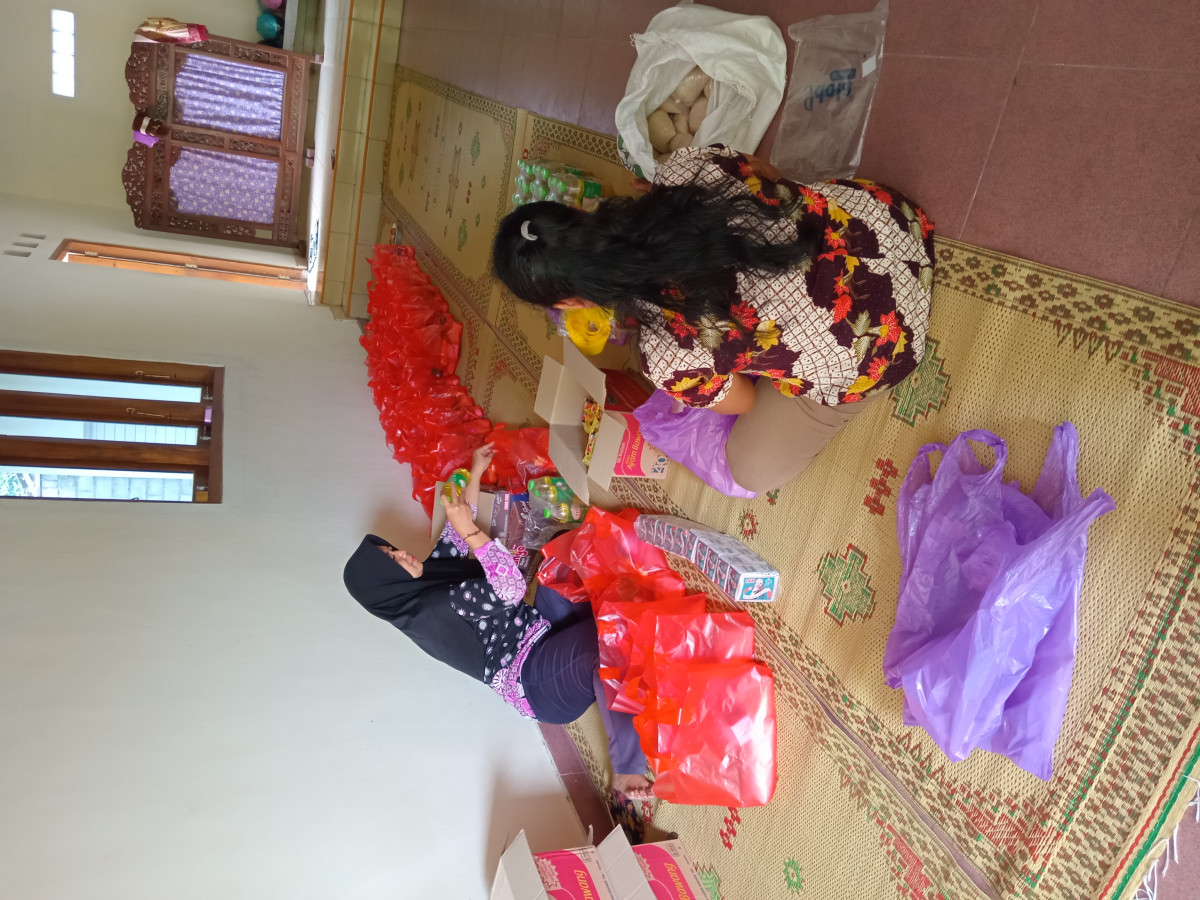 Rewang 1 tahunan di rt 04 Pucangan