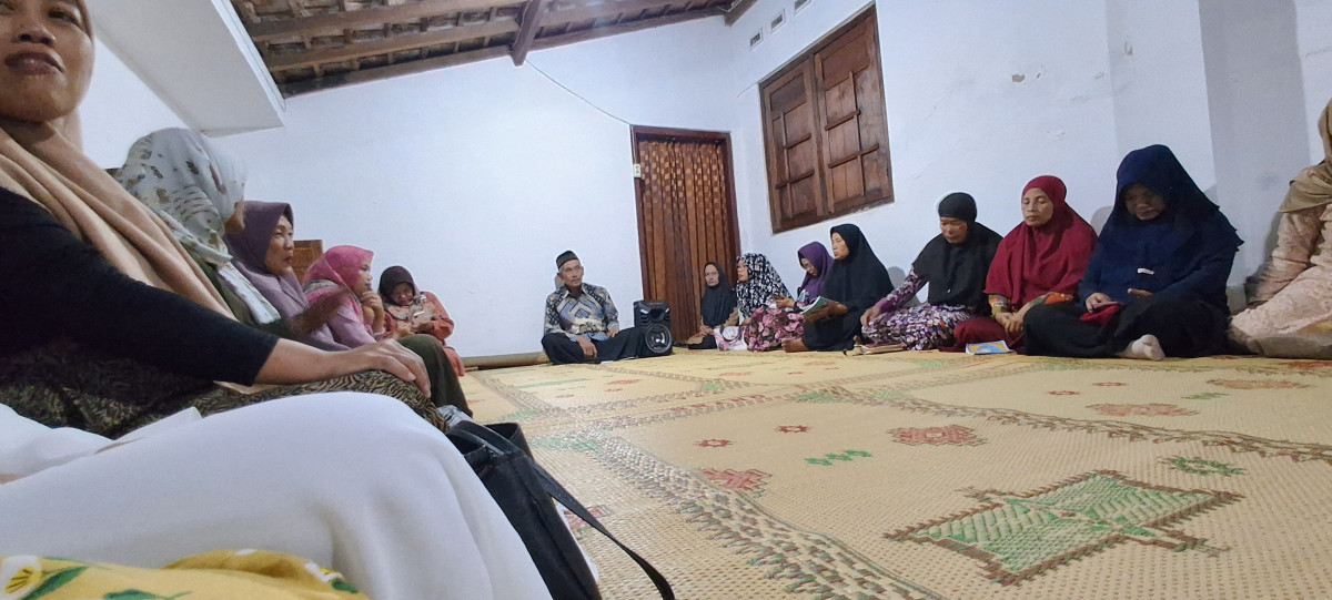 Yasinan padukuhan kemasan bulan ruwah