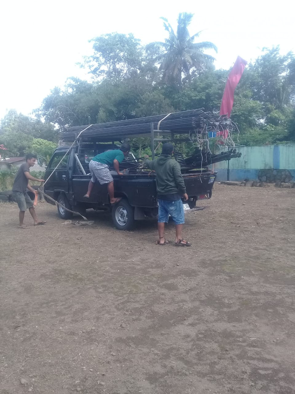 Persiapan Sadranan ngalian