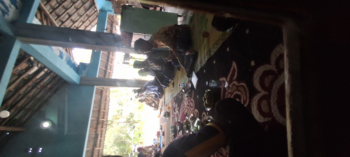 Pertemuan paguyupan dukuh didusun kemasan