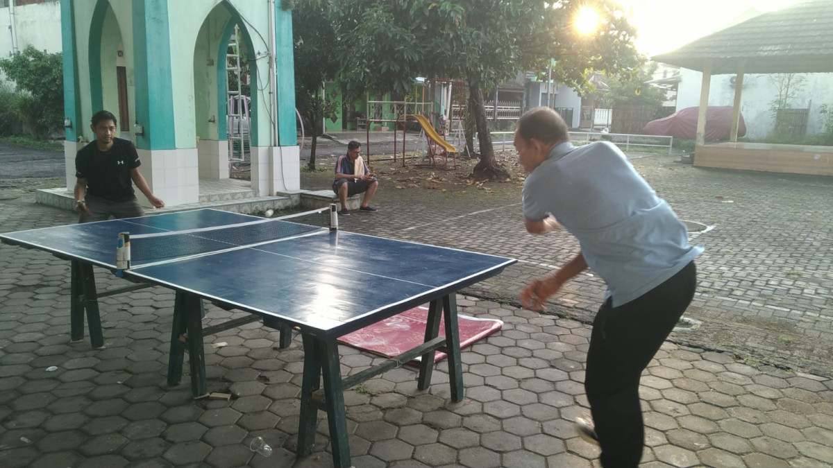 Olahraga pagi bapak2 wahana praja