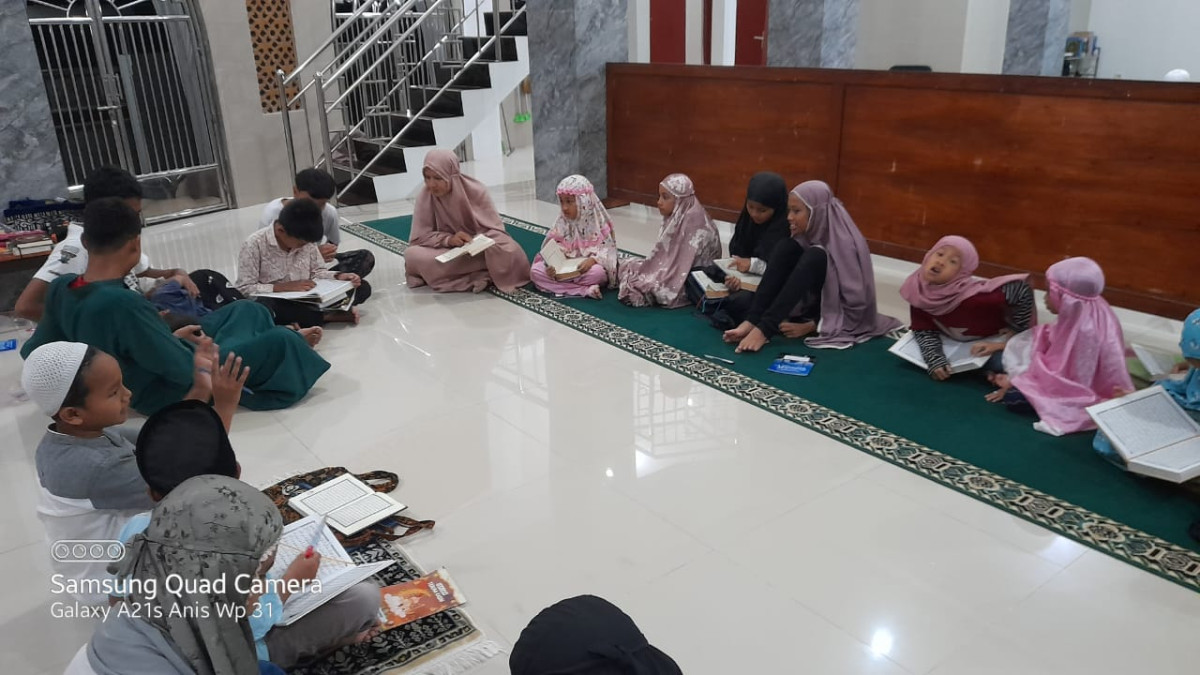 Kegiatan rutin tpa wahana praja