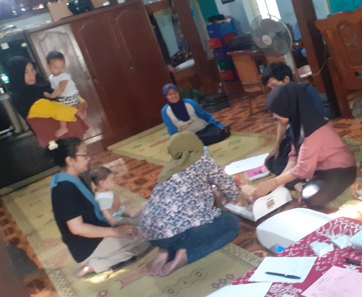 Posyandu balita dusun jangkang rt02/rw 09 widodomartani