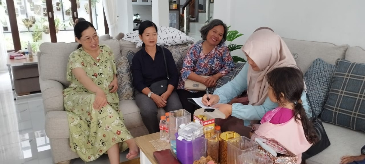 Kunjungan ibu nifas wahana praja