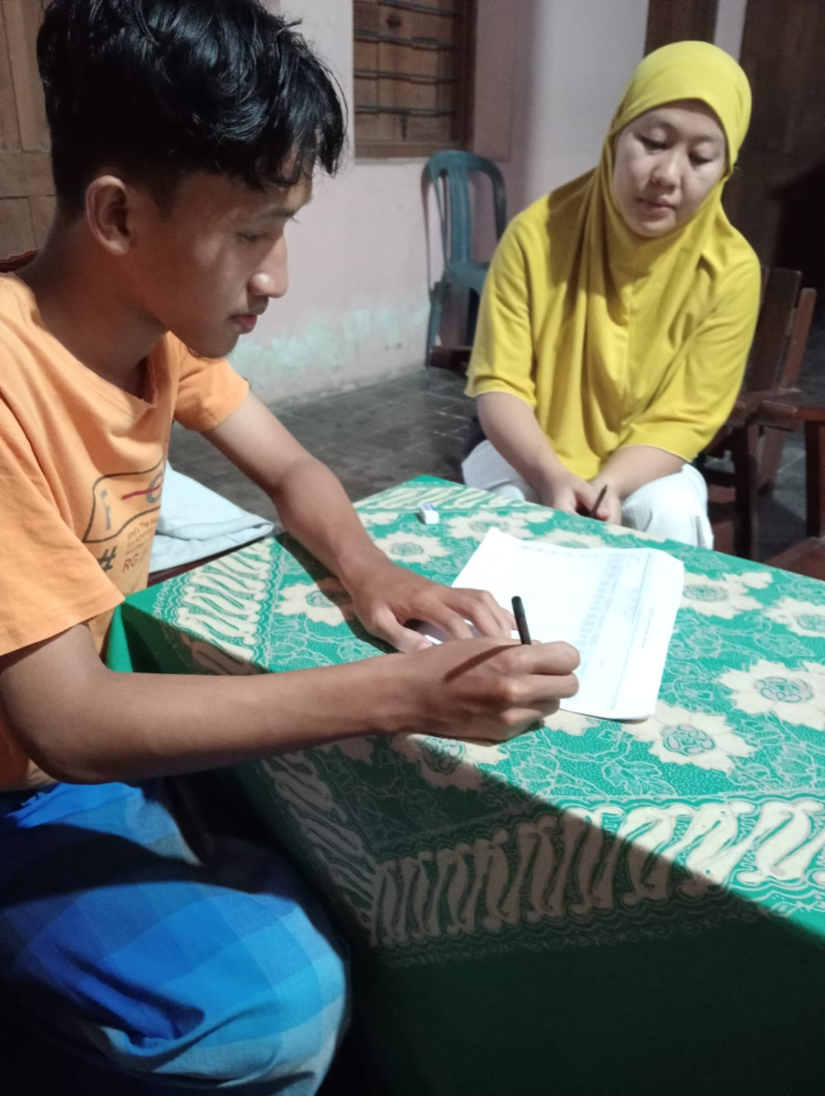 Kunjungan rumah warga usia dewasa ( kalijeruk 1)