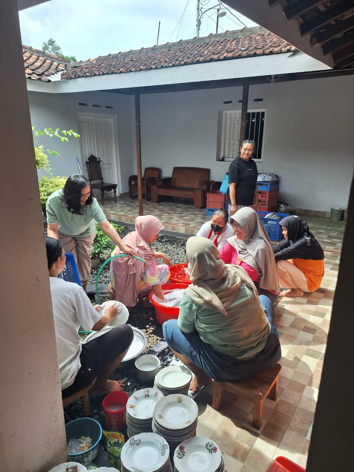 Tradisi rewang( kalijeruk 1)