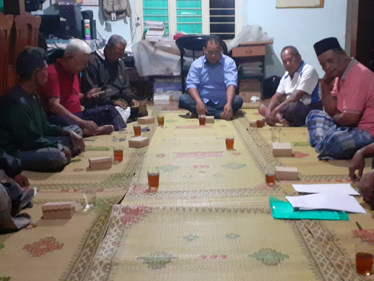 Musyawarah dusun jangkang