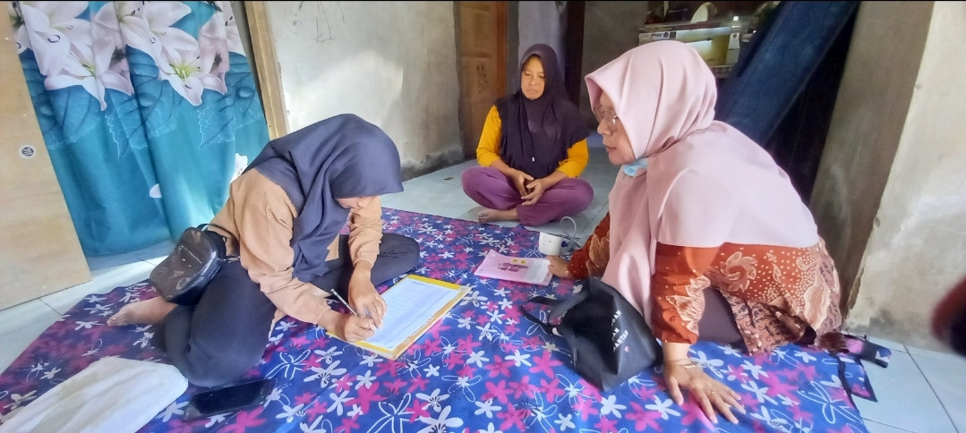 Kunjungan ibu hamil dusun Prigen.Kwadungan