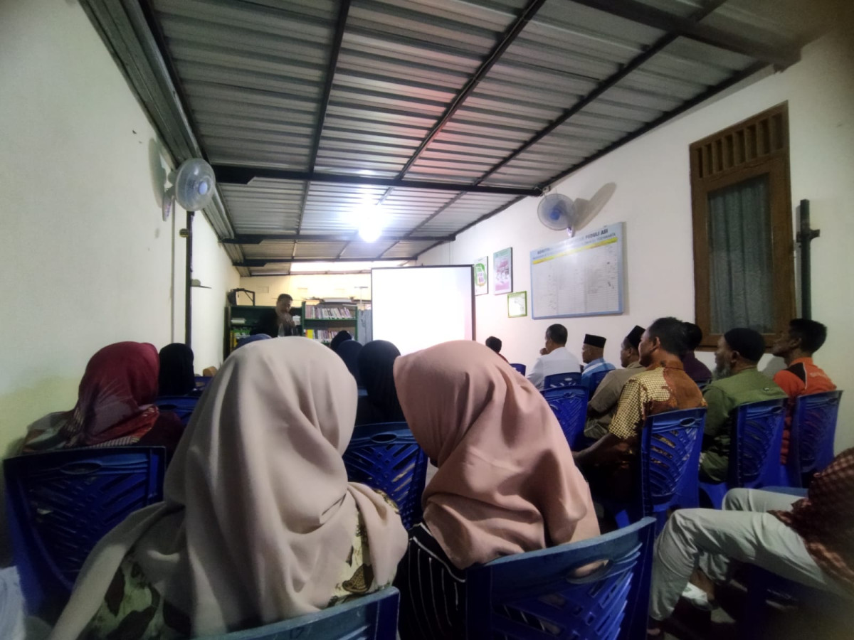 Sarasehan anggota DPRD dengan warga jetis di padukuhan jetis