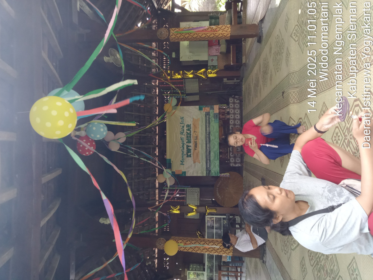 Dekorasi ultah kwt ( ngalian )