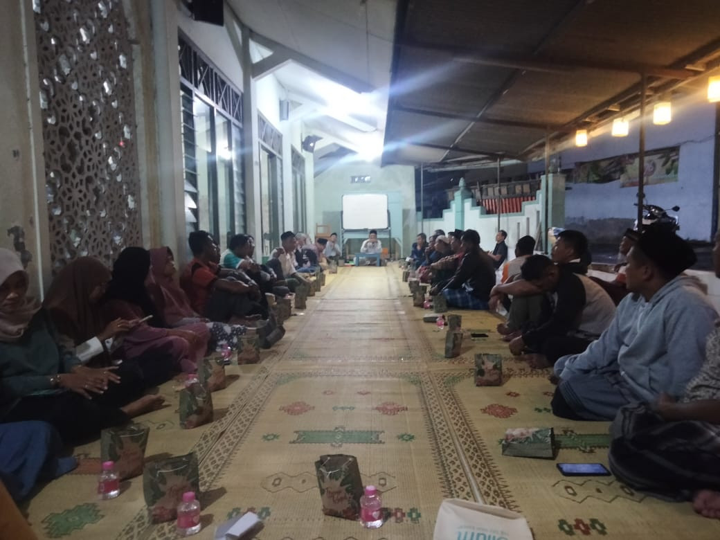 Rapat takmir masjid miftahul khasanah jetis