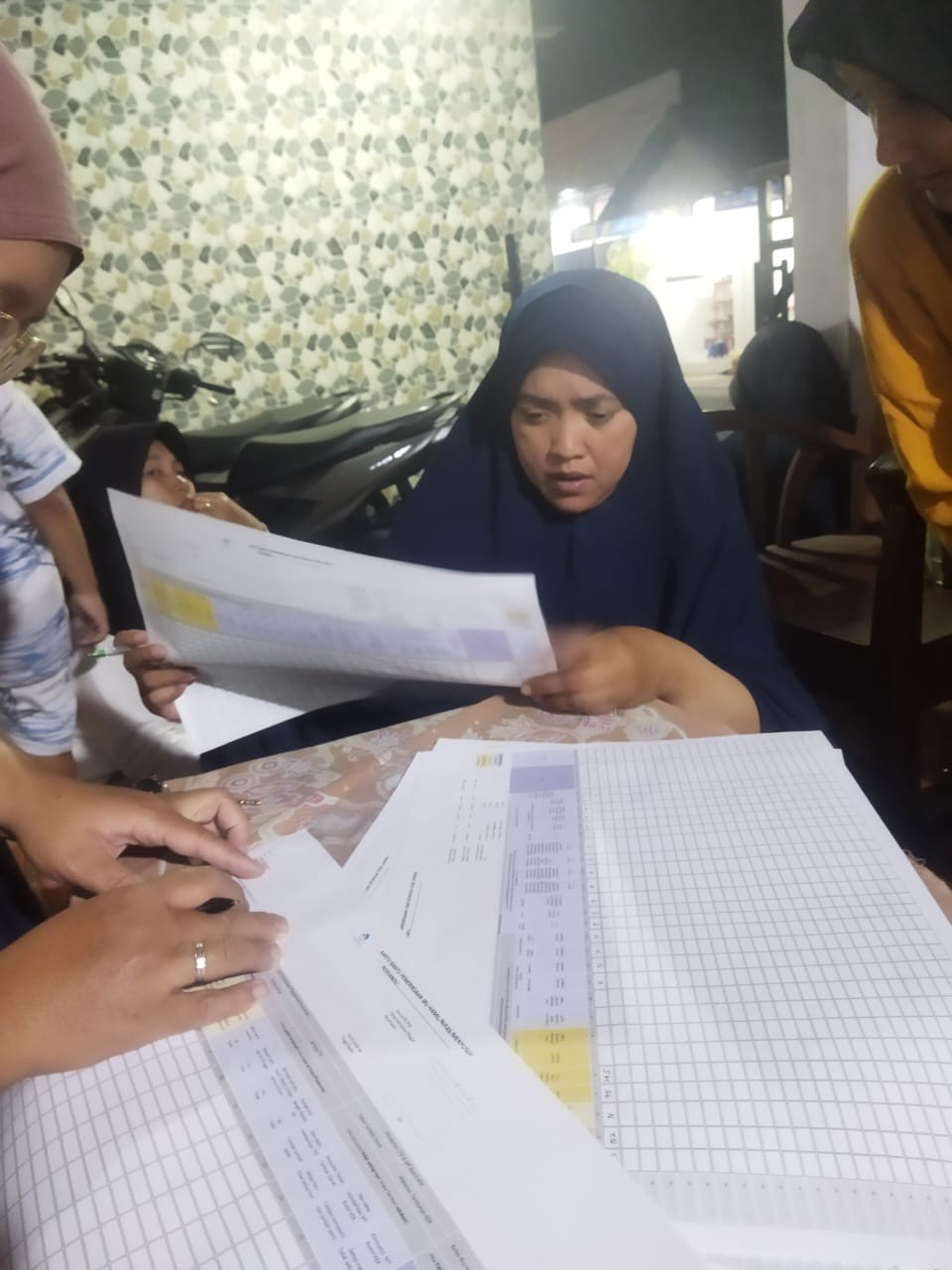 Pengerjaan data posyandu jetis