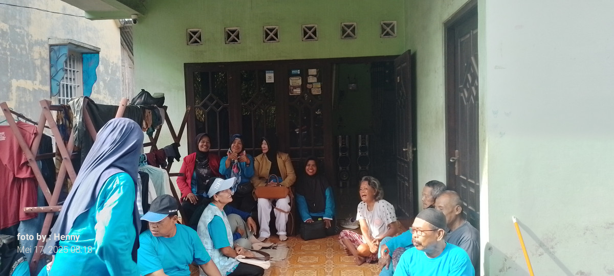 Jenguk prolanis klinik Pratama Kalasan Sehat (Dalem)