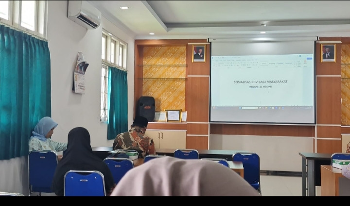 Rakor puskesmas ( ngalian )