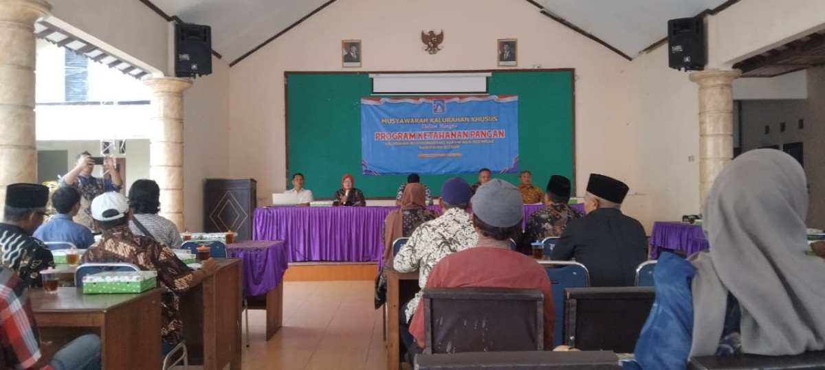 Rakor kalurahan ( ngalian )