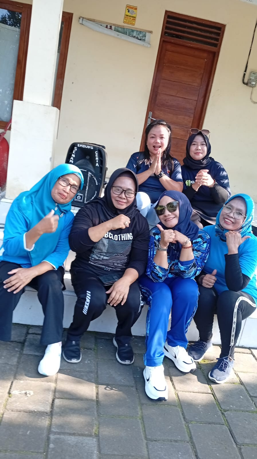 Senam embung pagi ( ngalian )